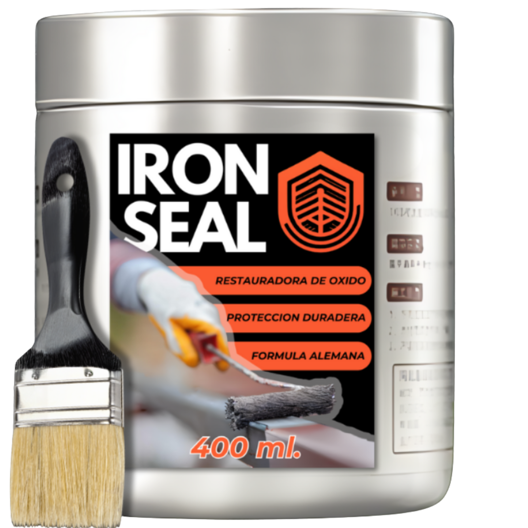 Iron Seal® | ELIMINA EL ÓXIDO EN MINUTOS Y PROTEGE POR 10 AÑOS