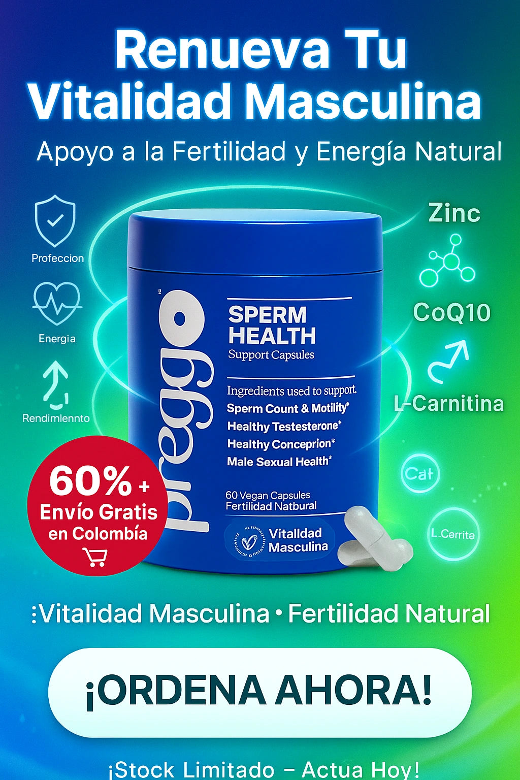 PREGGO-Impulsa tu Potencia Natural Vitalidad Masculina Hoy!