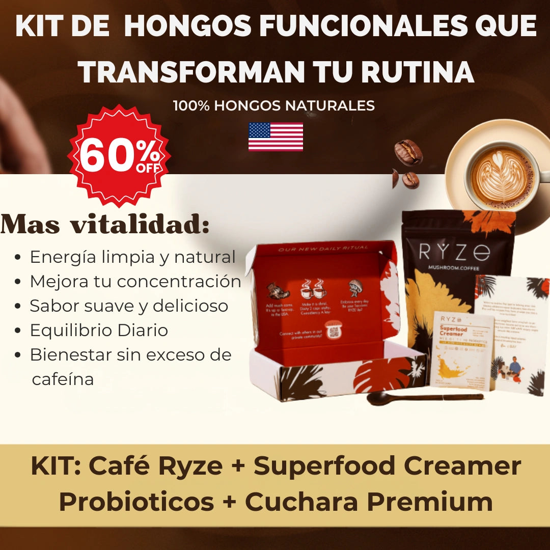 RYZE CAFÉ ORIGINAL IMPORTADO™  — Energía natural que se siente desde la primera taza