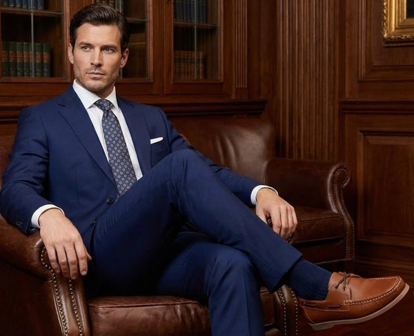 Mocasín Miel Café Elegante